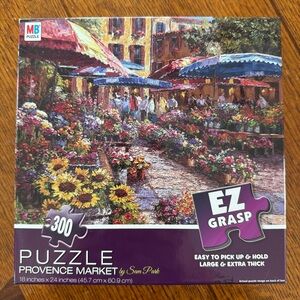 Milton Bradley "Provence Market" 300 piece puzzle - New in box!